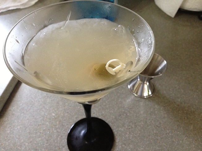 dirty martini